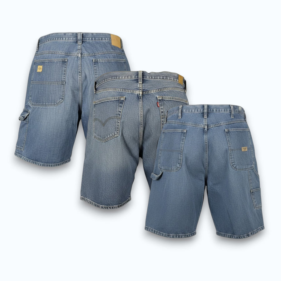 Levi Lee Wrangler Denim Shorts Bundle of 10