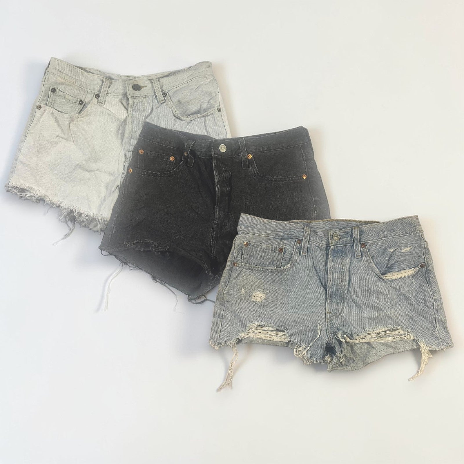 Womens Levi Shorts (Grade A) - Bundle of 10
