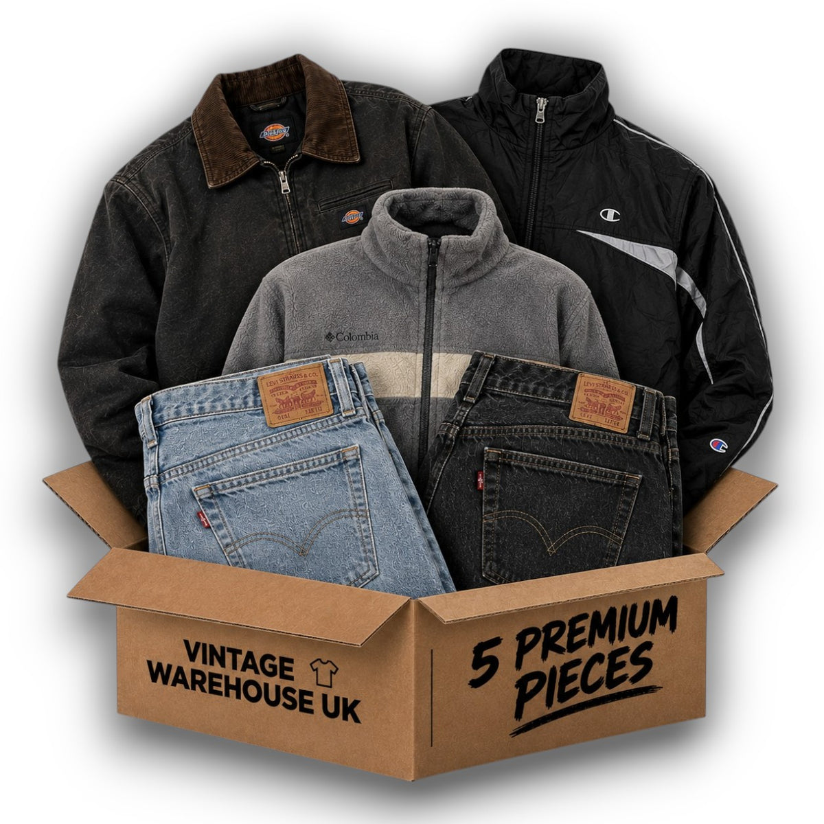 The Beginner Reseller Bundle - 5 Premium Pieces (Grade A)