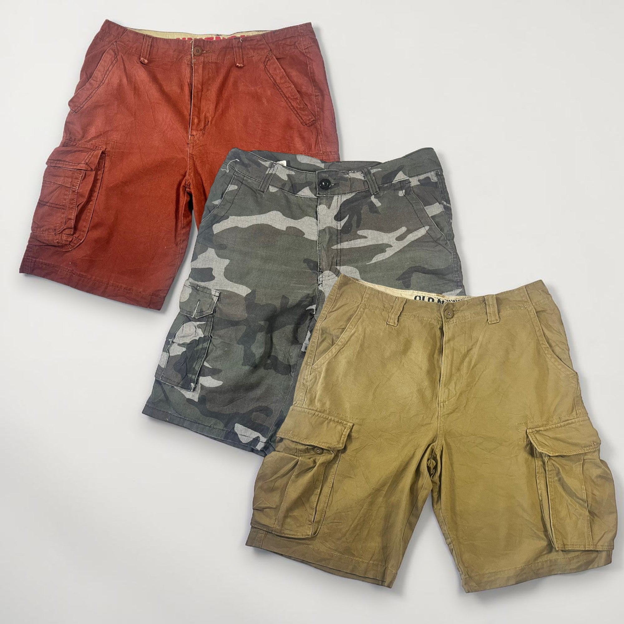 Mixed Brand Cargo Shorts Bundle of 10