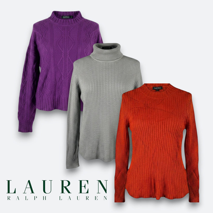 Lauren Ralph Lauren Womens Knitwear Bundle of 10 - Grade A