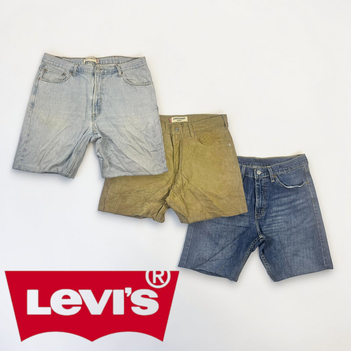 Levi Shorts Men’s Bundle of 10 (Grade A)