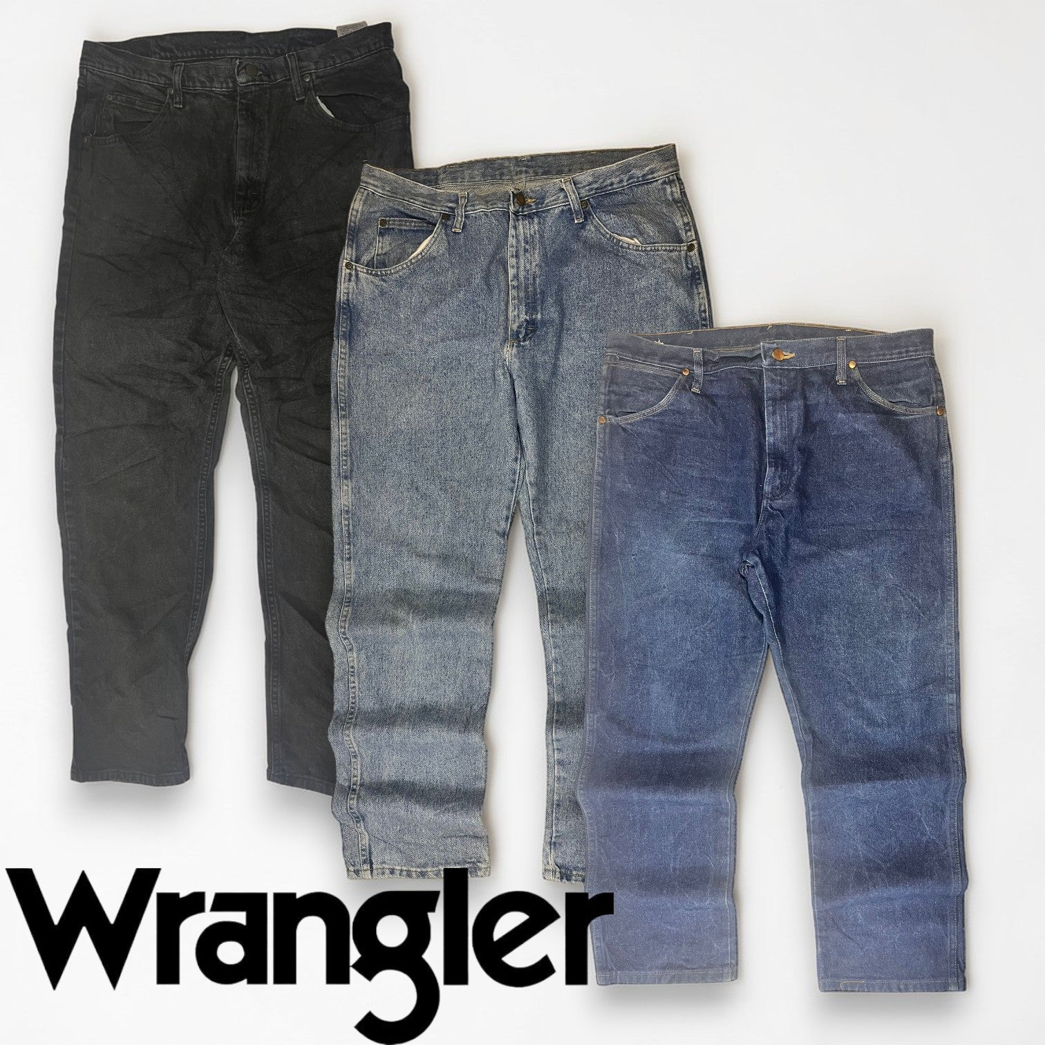 Men's Wrangler Jeans bundle of 10 (Grade A)