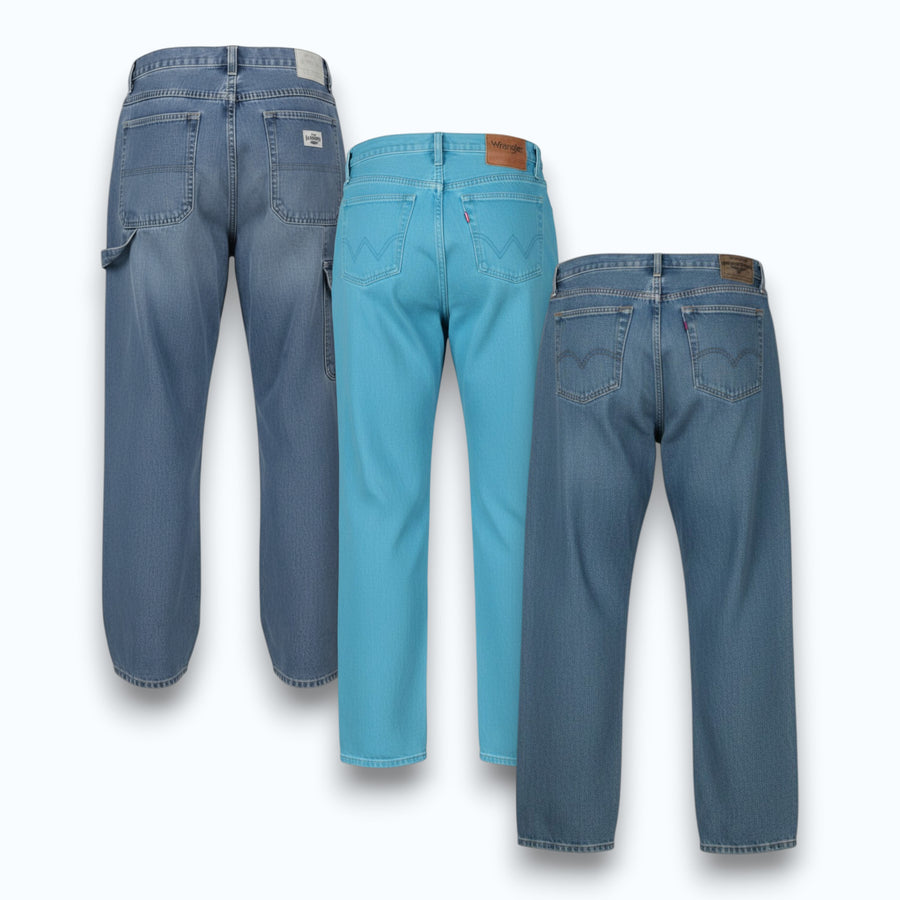 Lee Wrangler Jeans bundle of 10 (Grade A)